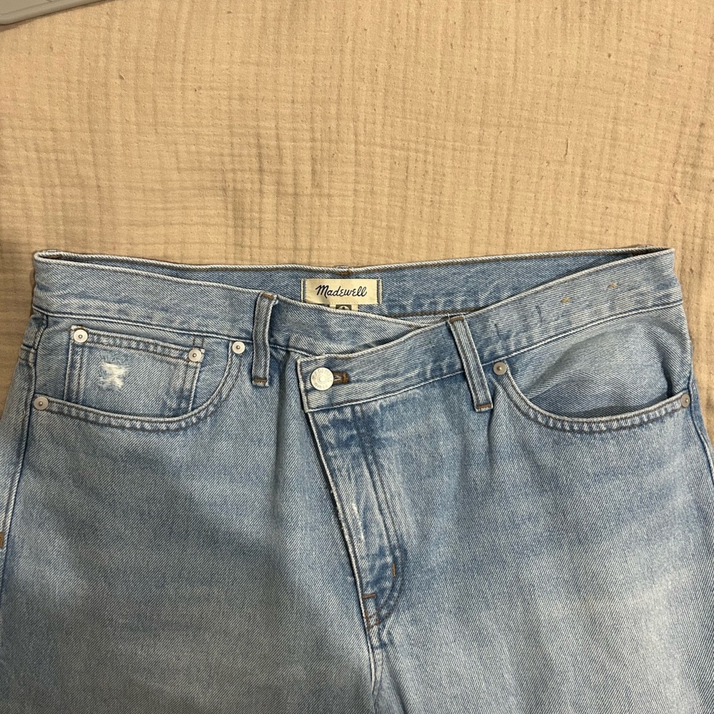 Madewell Women's low slung straight jeans